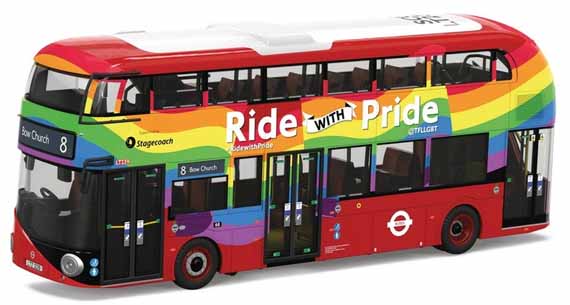 Stagecoach London New Routemaster Ride with Pride